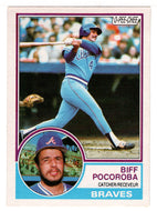Biff Pocoroba - Atlanta Braves (MLB Baseball Card) 1983 O-Pee-Chee # 367 Mint