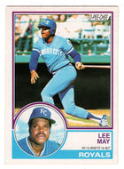 Lee May - Kansas City Royals (MLB Baseball Card) 1983 O-Pee-Chee # 377 Mint