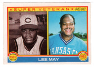 Lee May - Cincinnati Reds - Kansas City Royals - Super Vet (MLB Baseball Card) 1983 O-Pee-Chee # 378 Mint