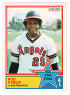Rod Carew - California Angels - All-Star (MLB Baseball Card) 1983 O-Pee-Chee # 386 Mint