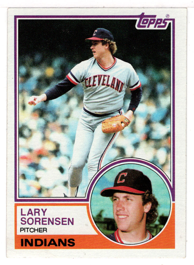 Lary Sorensen - Cleveland Indians (MLB Baseball Card) 1983 Topps # 48 Mint