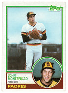 John Montefusco - San Diego Padres (MLB Baseball Card) 1983 Topps # 223 Mint