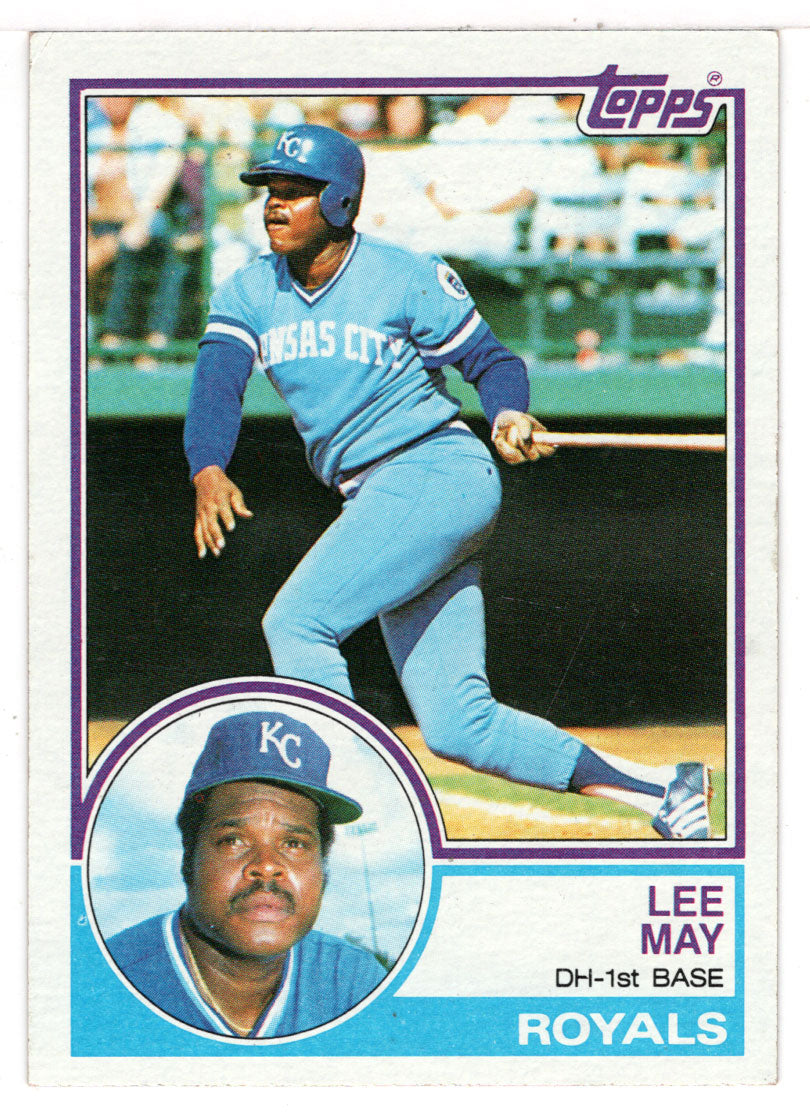 Lee May - Kansas City Royals (MLB Baseball Card) 1983 Topps # 377 Mint