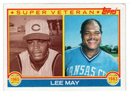 Lee May - Cincinnati Reds - Kansas City Royals - Super Veteran (MLB Baseball Card) 1983 Topps # 378 Mint