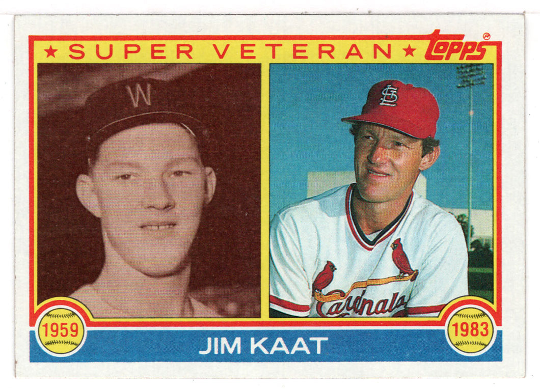 Jim Kaat - Washington Senators - St. Louis Cardinals - Super Veteran (MLB Baseball Card) 1983 Topps # 673 Mint