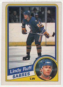 Lindy Ruff - Buffalo Sabres (NHL Hockey Card) 1984-85 O-Pee-Chee # 29 VG-NM