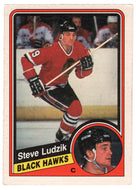 Steve Ludzik - Chicago Blackhawks (NHL Hockey Card) 1984-85 O-Pee-Chee # 38 VG-NM