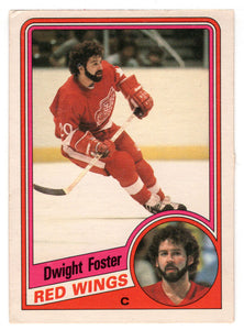 Dwight Foster - Detroit Red Wings (NHL Hockey Card) 1984-85 O-Pee-Chee # 53 VG-NM