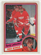 Randy Ladouceur RC - Detroit Red Wings (NHL Hockey Card) 1984-85 O-Pee-Chee # 60 VG-NM