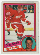 Greg Smith - Detroit Red Wings (NHL Hockey Card) 1984-85 O-Pee-Chee # 64 VG-NM