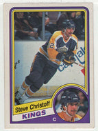 Steve Christoff - Los Angeles Kings (NHL Hockey Card) 1984-85 O-Pee-Chee # 81 VG-NM