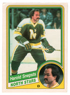 Harold Snepsts - Minnesota North Stars (NHL Hockey Card) 1984-85 O-Pee-Chee # 108 VG-NM
