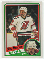 Gary McAdam - New Jersey Devils (NHL Hockey Card) 1984-85 O-Pee-Chee # 117 VG-NM