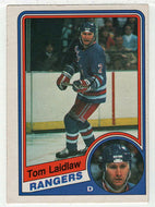 Tom Laidlaw - New York Rangers (NHL Hockey Card) 1984-85 O-Pee-Chee # 144 VG-NM