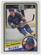 Doug Wickenheiser - St. Louis Blues (NHL Hockey Card) 1984-85 O-Pee-Chee # 193 VG-NM