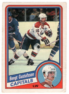 Bengt Gustafsson - Washington Capitals (NHL Hockey Card) 1984-85 O-Pee-Chee # 198 VG-NM
