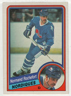 Normand Rochefort - Quebec Nordiques (NHL Hockey Card) 1984-85 O-Pee-Chee # 287 VG-NM