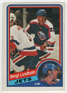 Bengt Lundholm - Winnipeg Jets (NHL Hockey Card) 1984-85 O-Pee-Chee # 341 VG-NM