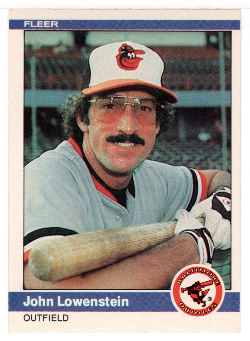 John Lowenstein - Baltimore Orioles (MLB Baseball Card) 1984 Fleer # 10 Mint
