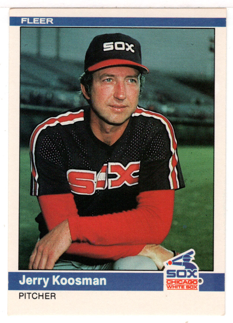 Jerry Koosman - Chicago White Sox (MLB Baseball Card) 1984 Fleer # 65 Mint