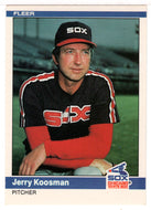 Jerry Koosman - Chicago White Sox (MLB Baseball Card) 1984 Fleer # 65 Mint