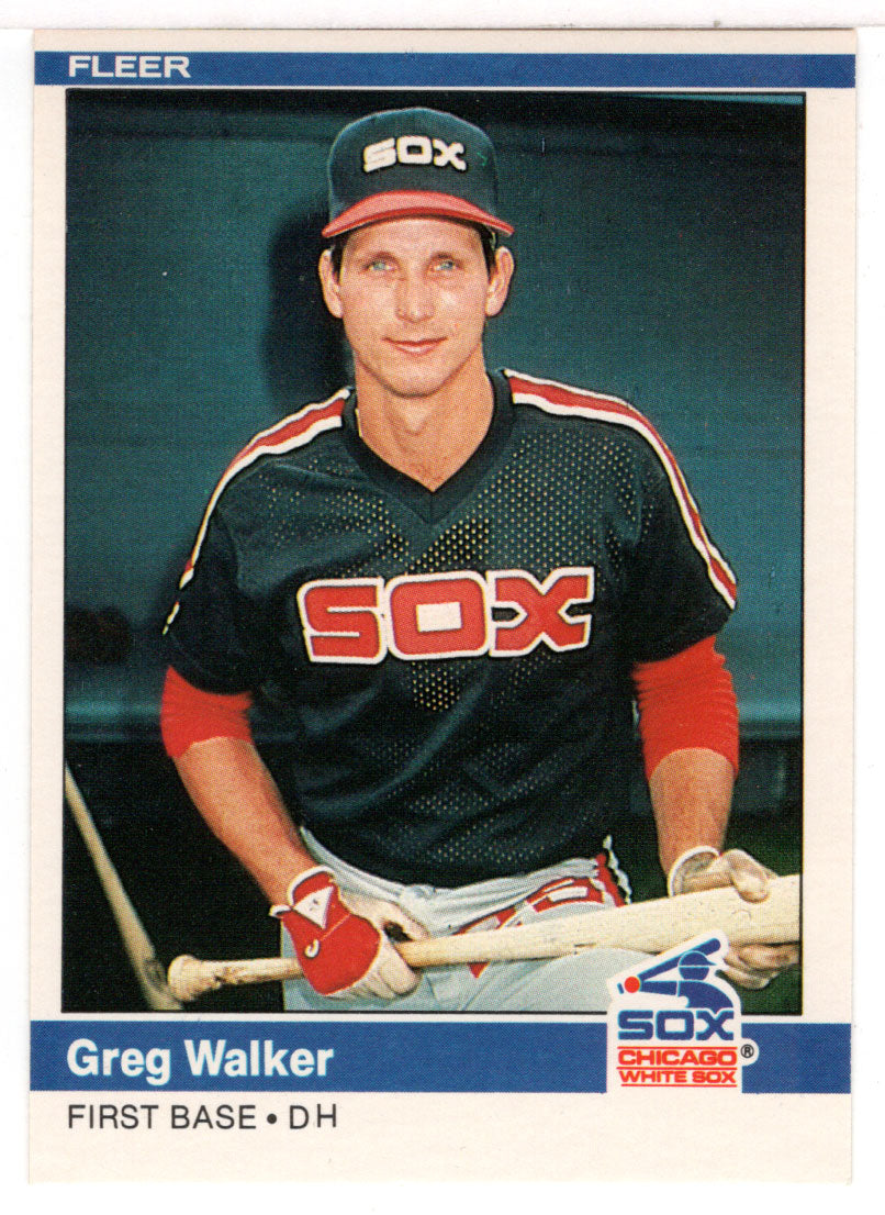 Greg Walker RC - Chicago White Sox (MLB Baseball Card) 1984 Fleer # 73 Mint