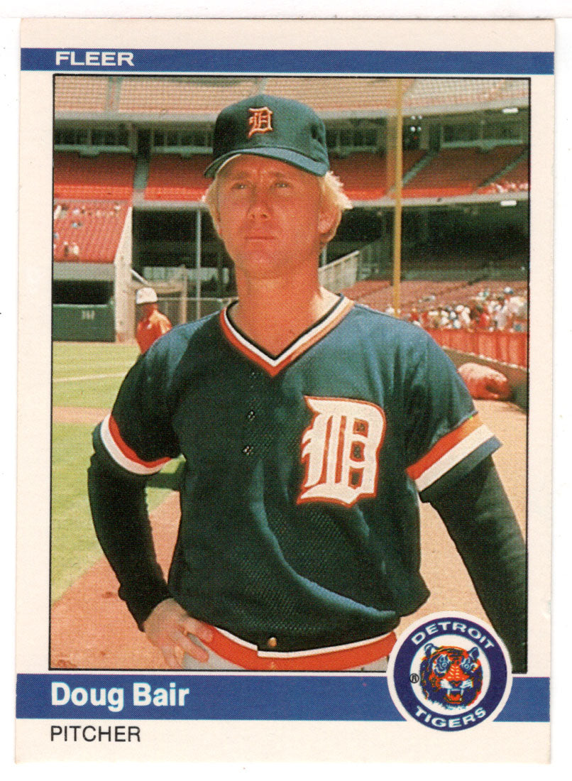Doug Bair - Detroit Tigers  (MLB Baseball Card) 1984 Fleer # 76 Mint