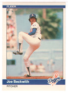 Joe Beckwith - Los Angeles Dodgers (MLB Baseball Card) 1984 Fleer # 97 Mint
