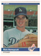 Rick Honeycutt - Los Angeles Dodgers (MLB Baseball Card) 1984 Fleer # 101 Mint