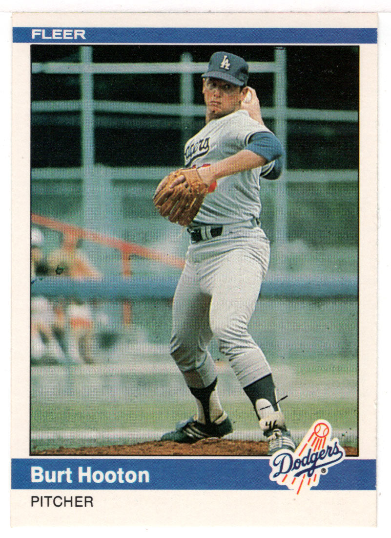 Burt Hooton - Los Angeles Dodgers (MLB Baseball Card) 1984 Fleer # 102 Mint