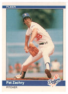 Pat Zachry - Los Angeles Dodgers (MLB Baseball Card) 1984 Fleer # 118 Mint