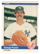 George Frazier - New York Yankees (MLB Baseball Card) 1984 Fleer # 123 Mint