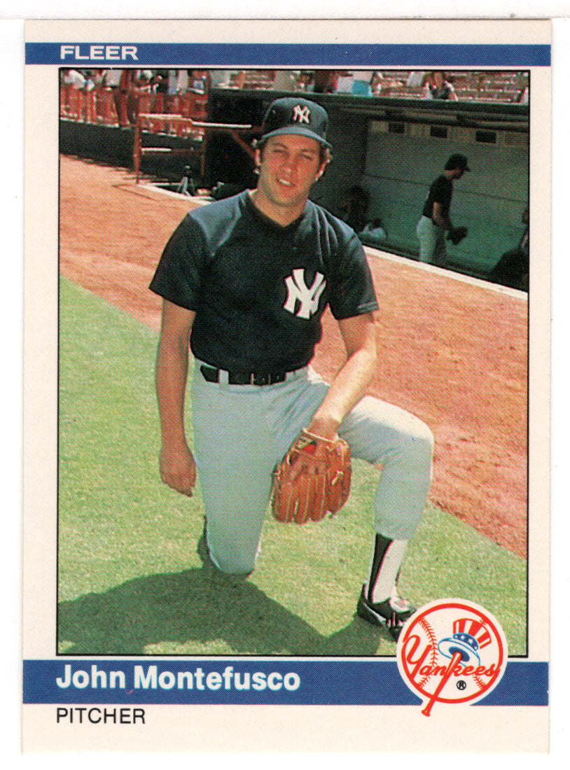 John Montefusco - New York Yankees (MLB Baseball Card) 1984 Fleer # 132 Mint
