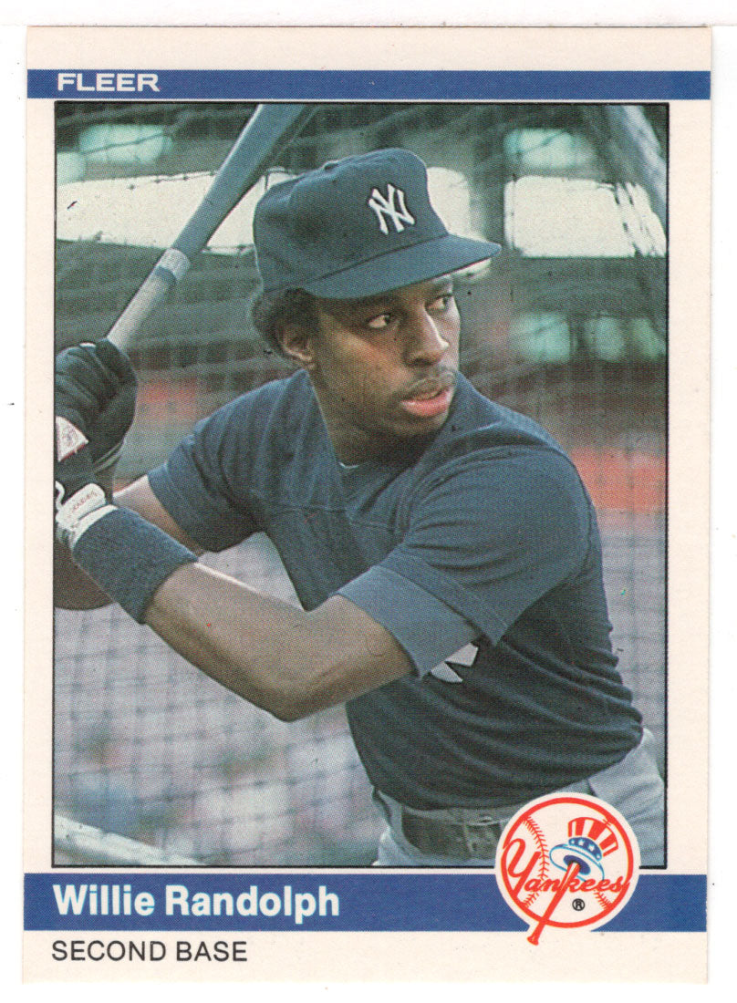Willie Randolph - New York Yankees (MLB Baseball Card) 1984 Fleer # 137 Mint