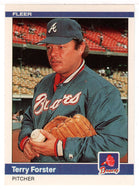 Terry Forster - Atlanta Braves (MLB Baseball Card) 1984 Fleer # 178 Mint