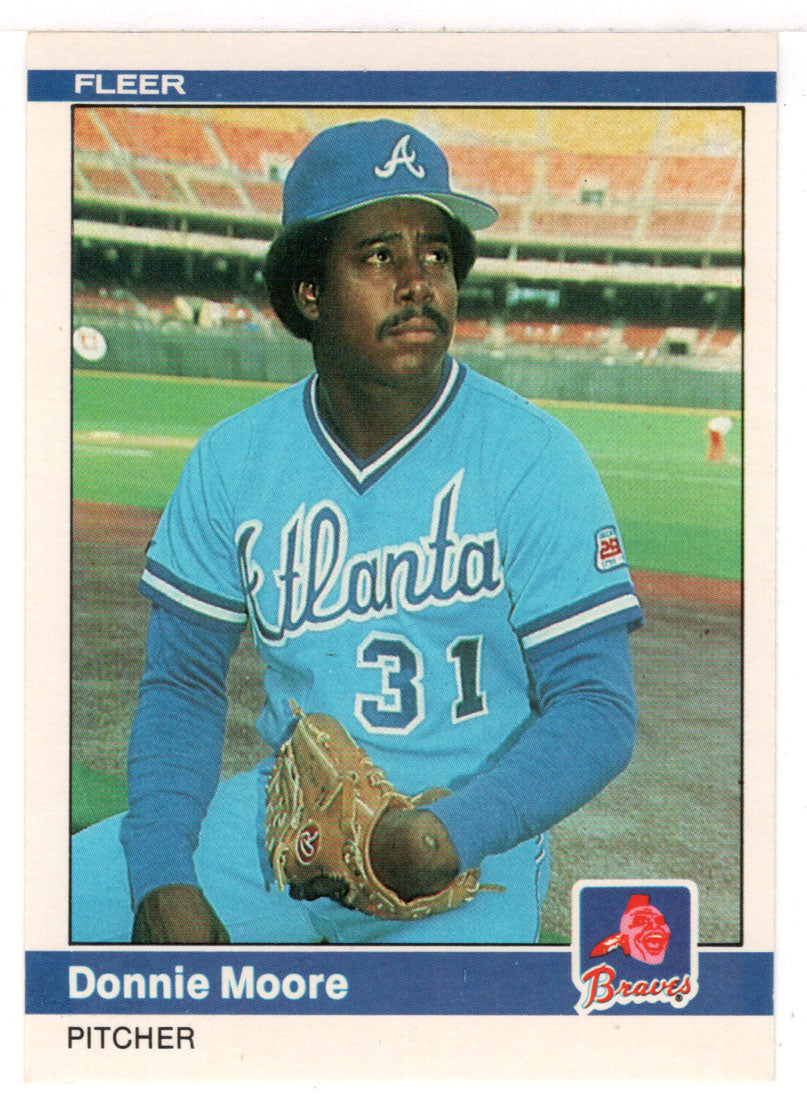 Donnie Moore - Atlanta Braves (MLB Baseball Card) 1984 Fleer # 185 Mint