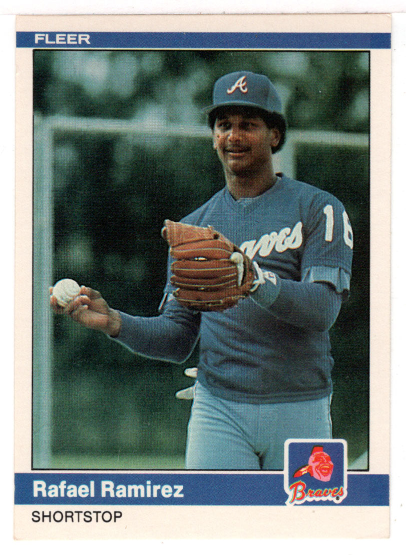 Rafael Ramirez - Atlanta Braves (MLB Baseball Card) 1984 Fleer # 190 Mint