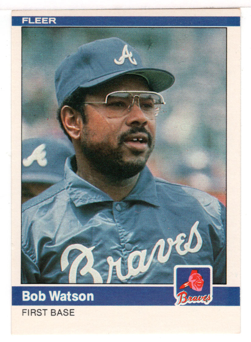 Bob Watson - Atlanta Braves (MLB Baseball Card) 1984 Fleer # 193 Mint