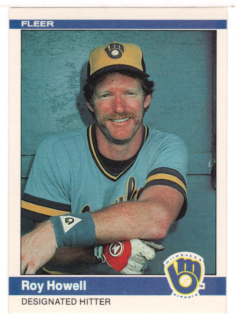 Roy Howell - Milwaukee Brewers (MLB Baseball Card) 1984 Fleer # 203 Mint