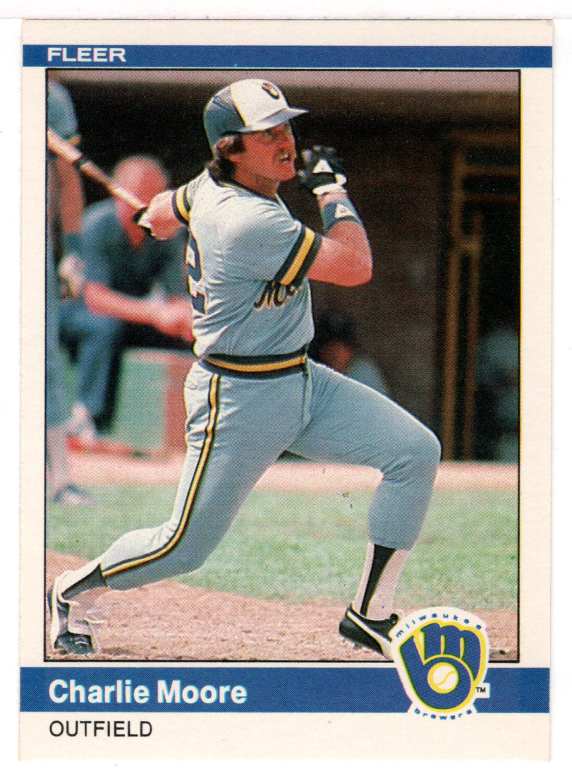 Charlie Moore - Milwaukee Brewers (MLB Baseball Card) 1984 Fleer # 209 Mint