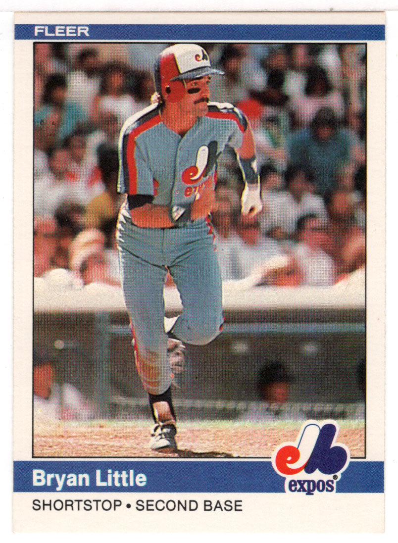 Bryan Little - Montreal Expos (MLB Baseball Card) 1984 Fleer # 279 Mint