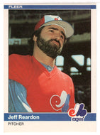Jeff Reardon - Montreal Expos (MLB Baseball Card) 1984 Fleer # 283 Mint