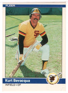 Kurt Bevacqua - San Diego Padres (MLB Baseball Card) 1984 Fleer # 294 Mint