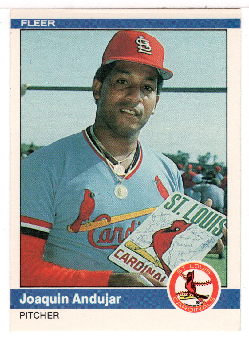 Joaquin Andujar - St. Louis Cardinals (MLB Baseball Card) 1984 Fleer # 319 Mint