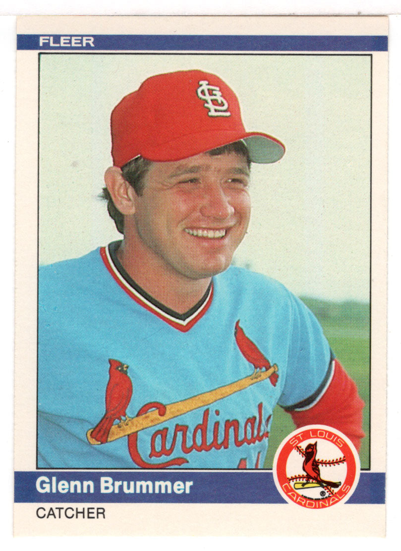 Glenn Brummer - St. Louis Cardinals (MLB Baseball Card) 1984 Fleer # 321 Mint