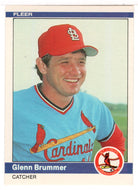 Glenn Brummer - St. Louis Cardinals (MLB Baseball Card) 1984 Fleer # 321 Mint