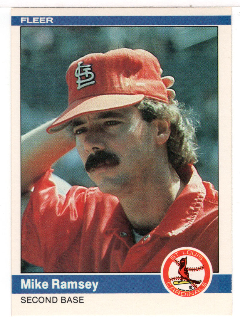 Mike Ramsey - St. Louis Cardinals (MLB Baseball Card) 1984 Fleer # 333 Mint