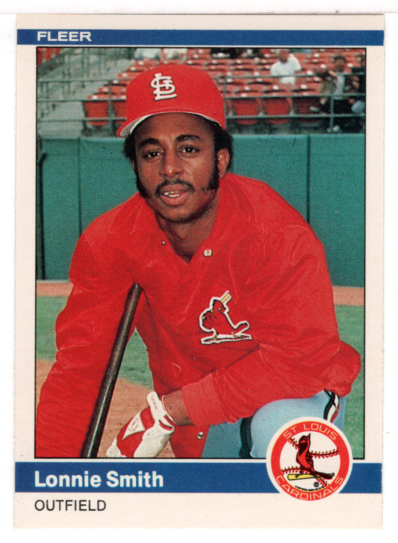 Lonnie Smith - St. Louis Cardinals (MLB Baseball Card) 1984 Fleer # 335 Mint