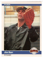 Jim Barr - San Francisco Giants (MLB Baseball Card) 1984 Fleer # 365 Mint