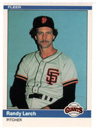 Randy Lerch - San Francisco Giants (MLB Baseball Card) 1984 Fleer # 380 Mint